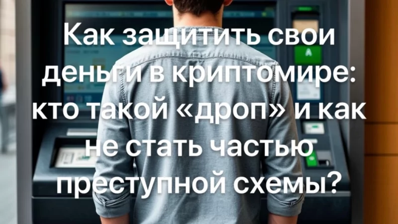 Адвокат Чекстер Артем Викторович объясняет: Как защитить свои деньги в криптомире: кто такие «дропы» и как избежать участия в преступных схемах?