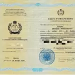 Удостоверение о повышении квалификации - Кащаев Дмитрий Александрович