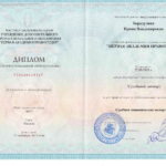 Диплом судебный эксперт - Бородулина Ирина Владимировна