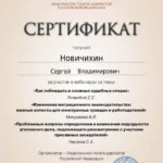 Сертификат 6 - Новичихин Сергей Владимирович