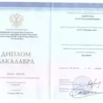 Диплом Бакалавр - Андреева Ася Владимировна