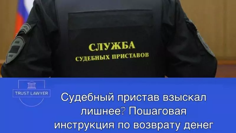 Юрист Измайлов Дмитрий Владимирович объясняет: Судебный пристав взыскал лишнее? Пошаговая инструкция по возврату денег