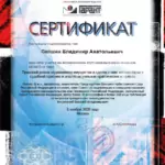 Сертификат 2 - Лапшин Владимир Анатольевич