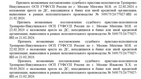 Порядок оспаривания решений и действий (бездействий) судебного пристава-исполнителя