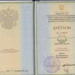 Диплом: НА МВД РФ, 2007 — Смирнов С.В.