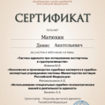 Сертификат 13.04.2023 - Матюхин Денис Анатольевич