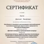 Вебинар 2023.01.20 - Лыгин Дмитрий Михайлович