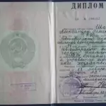 диплом НИСКТ - Шефер Александр Семенович