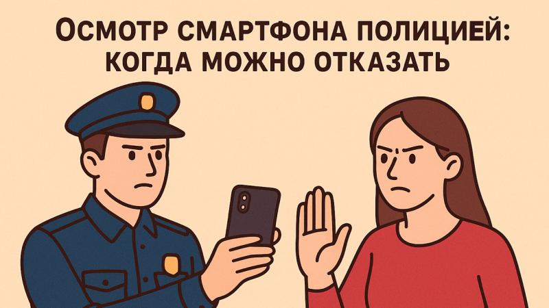 Адвокат Валитов Альберт Азатович объясняет: Осмотр смартфона полицией: когда можно отказать?