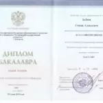 Диплом бакалавра - Бебнев Степан Алексеевич