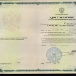 Удостоверение 3 - Целковский Дмитрий Геннадьевич