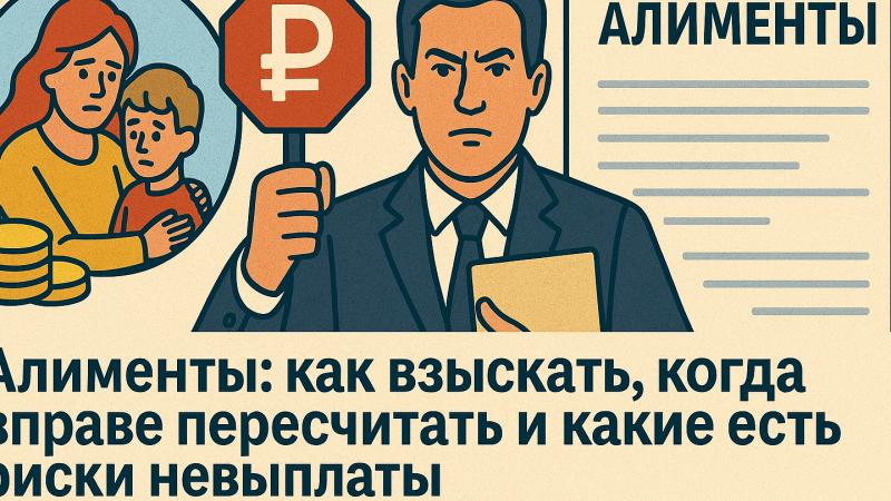 Юрист Коломеец Игорь Владимирович объясняет: Алименты: как взыскать, когда вправе пересчитать и какие есть риски невыплаты
