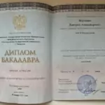 Диплом бакалавра - Воропаев Дмитрий Александрович