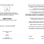 Диплом MBA - Кондратьева Инна Валерьевна