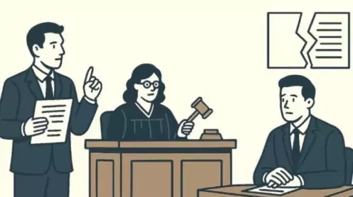 Взыскание компенсации за одностороннее расторжение договора