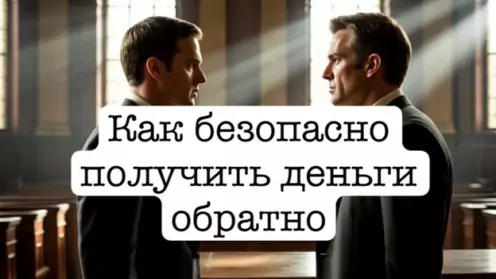 Как безопасно получить деньги обратно