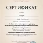 Сертификат 3 - Бурцев Захар Максимович