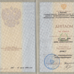 Диплом: ВГУ, 2006 — Гравит Д.А.