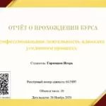 Отчет - Гармашов Игорь Игоревич