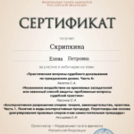 Сертификат 22.10.25 - Скрипкина Елена Петровна