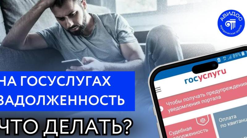 Юрист Данильченко Владимир Александрович объясняет: Что делать, если на «Госуслугах» появилась задолженность