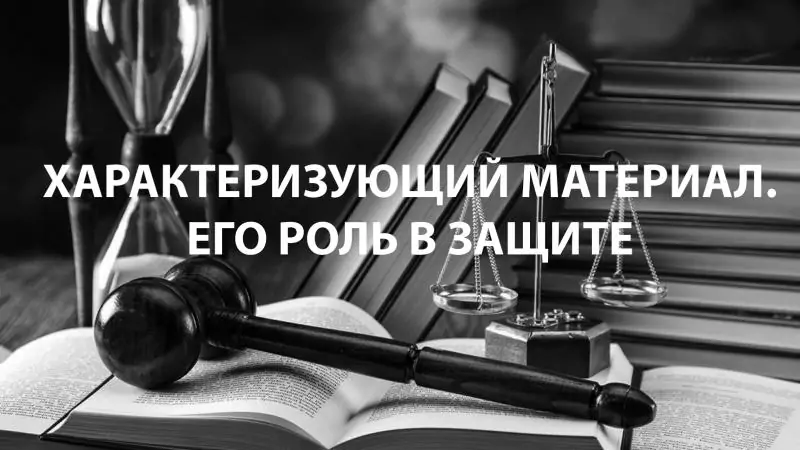 Адвокат Стрелков Сергей Александрович объясняет: Характеризующий материал. Его роль в защите