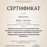Сертификат 2 - Мовшович Вадим Юрьевич