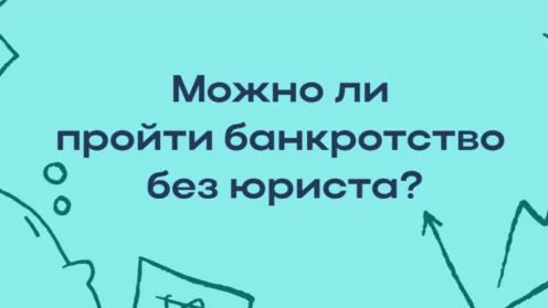 Можно ли пройти банкротство без юриста