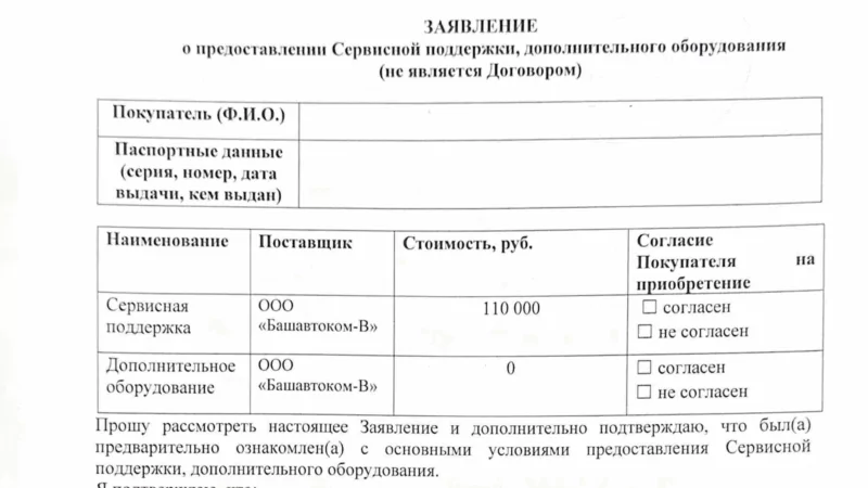 Юрист Петров Дмитрий Игоревич объясняет: Возврат сервисной поддержки от ООО “Башавтоком-В”