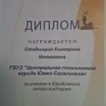Диплом - Стадницкая Екатерина Николаевна