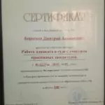 Диплом: Работа адвоката в суде с участием присяжных заседателей, 2018 — Береснев Д.А.