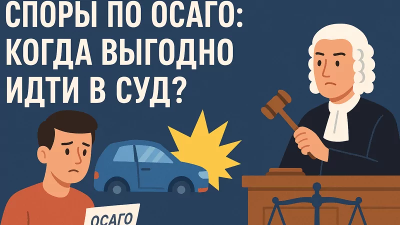 Адвокат Андреещев Денис Валерьевич объясняет: ОСАГО: когда судиться выгодно