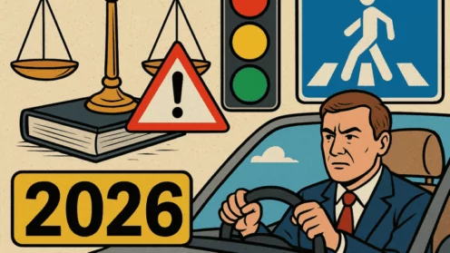 Юридический аспект нововведений: как новый ГОСТ Р 52290‑2024 изменит ПДД с 2026 года