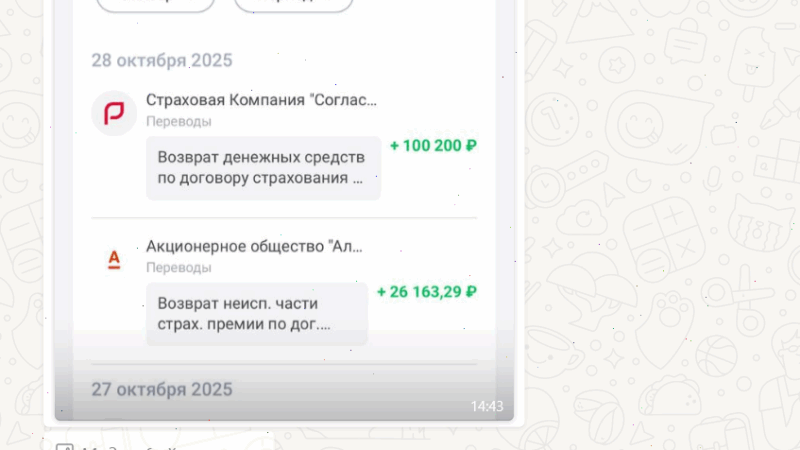 Юрист Петров Дмитрий Игоревич объясняет: Возврат страховки от СК «Согласие-Вита»