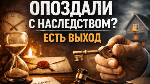 Опоздали с наследством? Есть выход