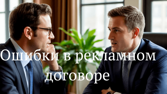 Юрист Волков Александр Алексеевич объясняет: Частые ошибки в договорах об оказании рекламных услуг