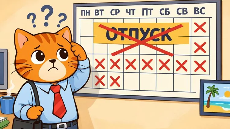 Отказ в отпуске – что делать работнику