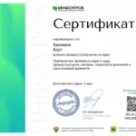 Сертификат проекта infourok.ru - Хакимов Азат Равилевич