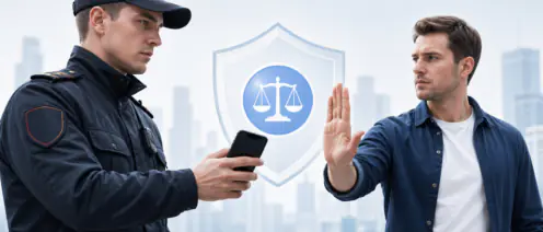 Осмотр смартфона полицией: когда можно отказать