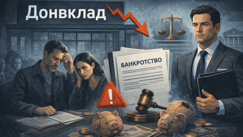 Юрист Потапов Никита Андреевич объясняет: КПК «ДонВклад» – банкрот