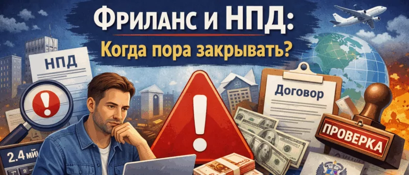 Юрист Дёмин Антон Валерьевич объясняет: Фриланс и НПД: риски, о которых не думают самозанятые — и когда режим пора закрывать