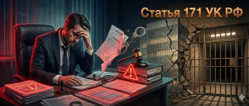 Адвокат Алексеенко Анатолий Владимирович объясняет: Статья 171 УК РФ