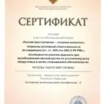 Сертификат 2 - Рачеева Мария Викторовна