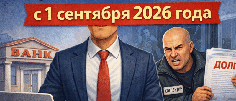 Юрист Гарин Никита Вадимович объясняет: Банки обязали сообщать о работе коллекторов: что изменится для должников с 1 сентября 2026 года