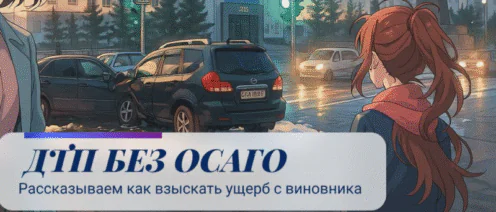 Что делать, если у виновника ДТП нет ОСАГО