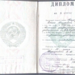 Диплом - Барсукова Елена Петровна