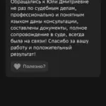 Отзыв 3 - Вольшендорф Юлия Дмитриевна