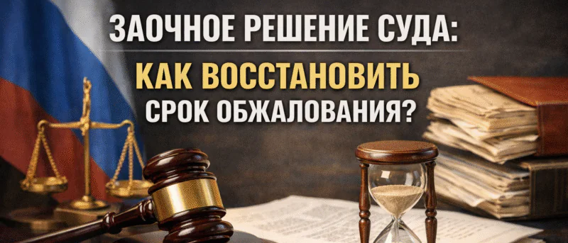 Адвокат Голубицкая Елена Владимировна объясняет: Заочное решение суда: как восстановить срок обжалования