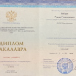 Диплом: Омский государственный университет им. Ф.М. Достоевского, 2019 — Рябцев Р.Г.