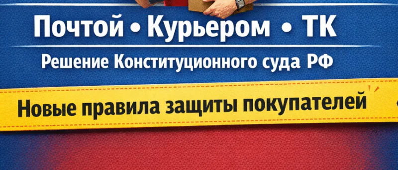 Юрист Гарин Никита Вадимович объясняет: КС РФ обязал продавцов принимать возврат товаров дистанционно